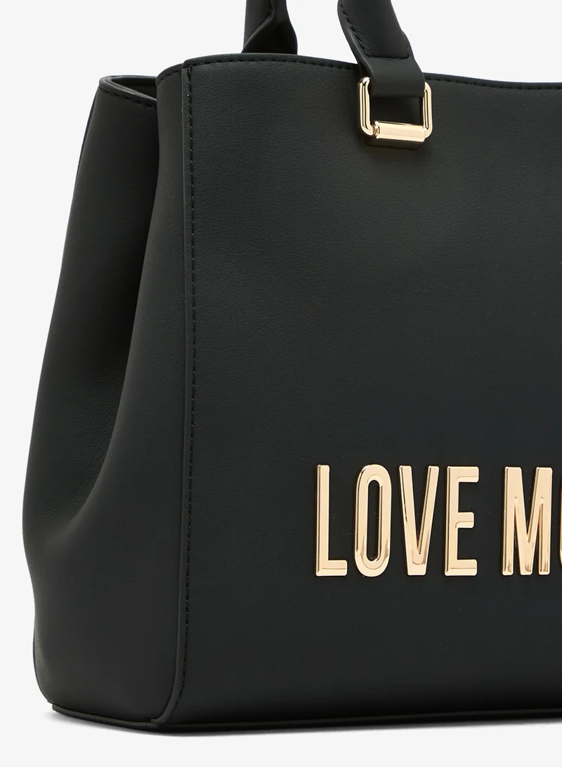 Love Moschino  Bold Love GRS PU Satchel for Women | Best Price UAE